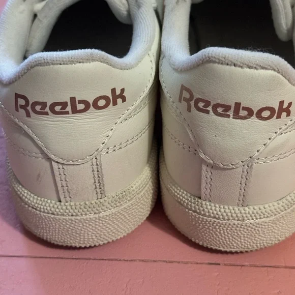 Reebok Club C Classic White Leather Sneakers - Picture 3 of 5